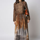 Avant Toi Woven Skirt V01132