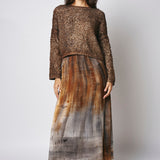 Avant Toi Woven Skirt V01132