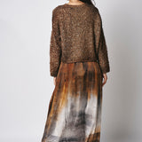 Avant Toi Woven Skirt V01132