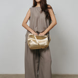 Marsell Distesa Gold Leather Mule