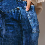 Pierre-Louis Mascia Trousers Kanpur Velour Denim Effect 12699