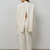 Eleh White Trousers 260373