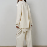 Eleh White Trousers 260373