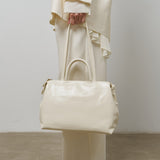 Marsell Schiacciata White Leather Pumps