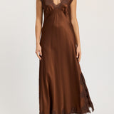 Pink Memories Dress With Slits and Lace