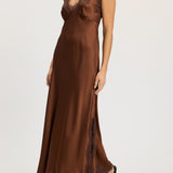 Pink Memories Dress With Slits and Lace