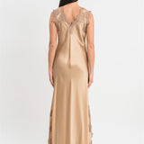 Pink Memories Dress With Slits and Lace