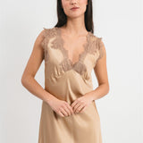 Pink Memories Dress With Slits and Lace