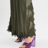 Pink Memories Dress With Slits and Lace