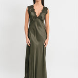 Pink Memories Dress With Slits and Lace