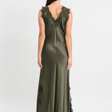 Pink Memories Dress With Slits and Lace