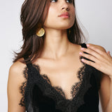 Pink Memories Top With Lace 11935