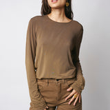 Uma Wang Olive/Brown Ti Top UW1034