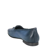 Pantanetti Blue Leather Loafers