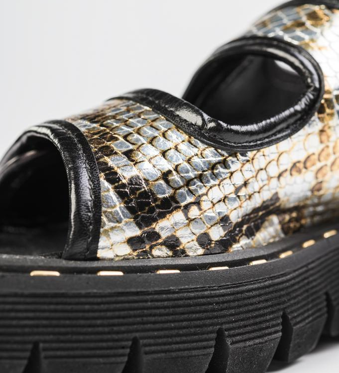 Rocco P Python Sandals