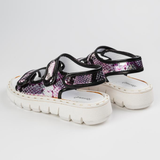 Rocco P Python Sandals