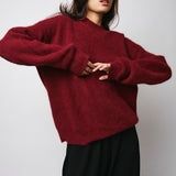 Uma Wang Red Knit Sweater UK7162