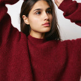 Uma Wang Red Knit Sweater UK7162