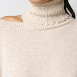 Uma Wang Beige High Neck Top UK7134