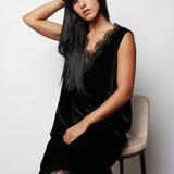 Pink Memories Wide Shoulder Dress With Lace 11937