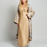 Pink Memories Dress With Slits and Lace