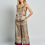 Pierre-Louis Mascia Silk Trousers