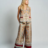 Pierre-Louis Mascia Silk Trousers