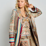 Pierre-Louis Mascia Long Silk Jacket
