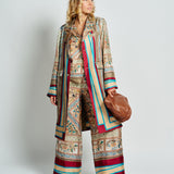 Pierre-Louis Mascia Long Silk Jacket