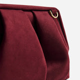 Themoire Afrodite Suede Bag