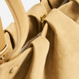 Themoire Athena Suede Bag