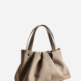 Themoire Athena Suede Bag