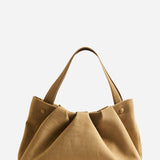 Themoire Athena Suede Bag