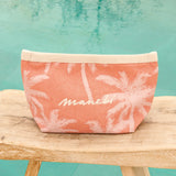 Manebi Canvas Tender Sunbaked and Cream Pink Maxi Palm B 6.7 AV