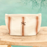 Manebi Canvas Tented Cocoa Beige Mulristripes B 7.3 AV