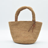 Manebi Natural Raffia Summer Bag Medium Tan V 2.2 AN