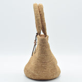 Manebi Natural Raffia Summer Bag Medium Tan V 2.2 AN