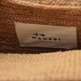 Manebi Natural Raffia Summer Bag Medium Tan V 2.2 AN
