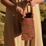 Manebi Raffia Sunset Bag Small V 8.6 AA