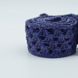 Manebi Raffia Belt Lavender V 7.8 CN