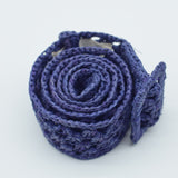 Manebi Raffia Belt Lavender V 7.8 CN