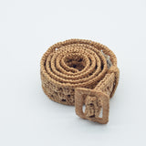 Manebi Natural Raffia Belt Tan V 2.2 CN
