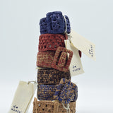 Manebi Raffia Belt Lavender V 7.8 CN