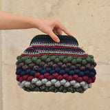 Nadia Dafri POPCORN CLUTCH Multicolor