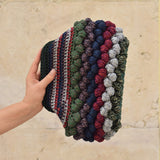 Nadia Dafri POPCORN CLUTCH Multicolor