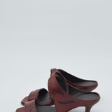 Pantanetti Lagos Rosewood Bordeaux Leather Sandals