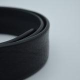 Post&Co Belt Black thin 10136