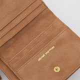 Jerome Dreyfuss Small Taurillon Tabac Wallet With Zipper 44ANDTA