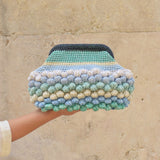 Nadia Dafri POPCORN CLUTCH Multicolor