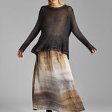 Avant Toi Woven Skirt V01132